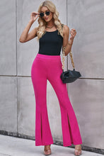 Load image into Gallery viewer, SPLIT HEM HIGH WAIST PANTS // FINAL SALE