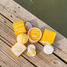 Load image into Gallery viewer, SEASIDE CITRINE BATH BOMB