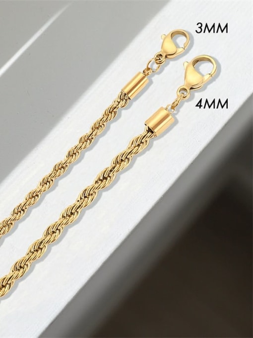 TWIST CHAIN NECKLACE // 2 SIZES – O.M.GIGI