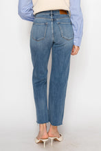 Load image into Gallery viewer, ECO FABRIC HIGH RISE STRAIGHT LEG JEANS