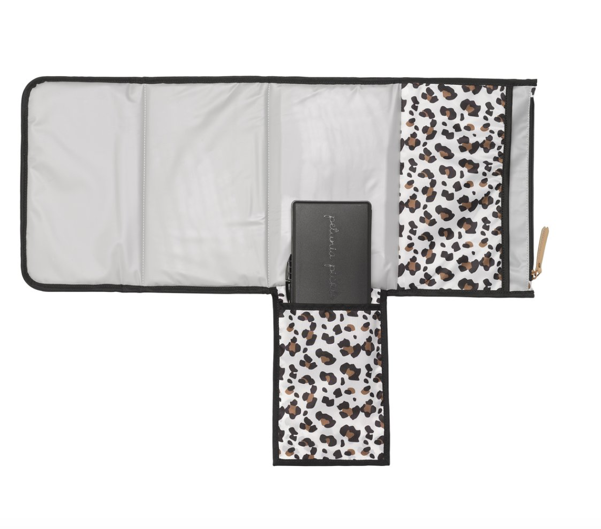 Petunia Pickle Bottom Nimble Diaper Clutch in Leopard