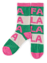 Load image into Gallery viewer, &quot;FA LA LA&quot; SOCKS
