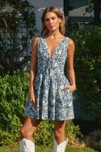 Load image into Gallery viewer, FIELD DAISIES MINI DRESS
