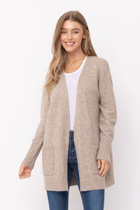 BUTTON UP LONGLINE CARDIGAN