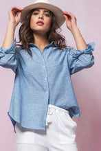 Load image into Gallery viewer, CAPRI LINEN BUTTON DOWN // 2 COLORS
