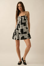 Load image into Gallery viewer, BRISTOL ABSTRACT MINI DRESS
