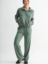 Load image into Gallery viewer, CLOUDSCAPE WIDE LEG PANTS // 2 COLORS

