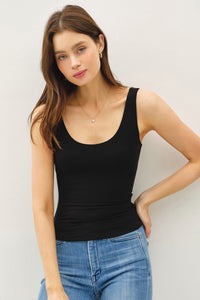 ANNA SCOOP NECK TANK // 2 COLORS