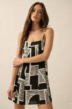 Load image into Gallery viewer, BRISTOL ABSTRACT MINI DRESS
