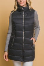 Load image into Gallery viewer, LONGLINE PUFFER VEST
