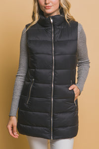 LONGLINE PUFFER VEST