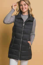 Load image into Gallery viewer, LONGLINE PUFFER VEST
