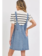 Load image into Gallery viewer, BEST SELLER - OVERALL DENIM DRESS
