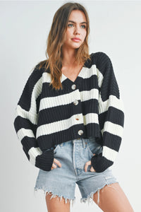 SLOANE V NECK CARDI