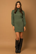 Load image into Gallery viewer, CHLOE SWEATER DRESS // 2 COLORS
