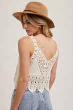 Load image into Gallery viewer, CAPRI CROCHET TOP
