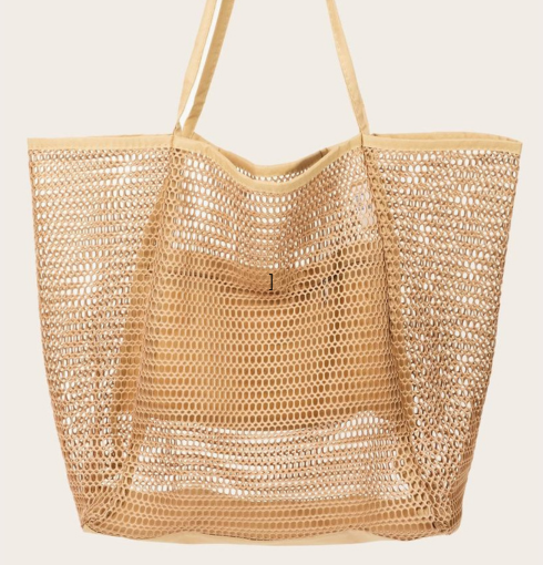 MESH TOTE // 2 COLORS