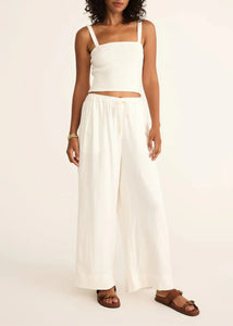 EASTON WHITE LINEN PANTS - Z SUPPLY