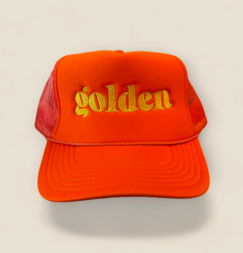 GOLDEN TRUCKER HAT