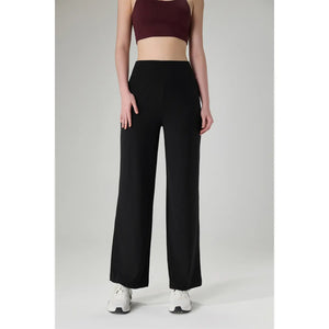 *BEST SELLER-CROSSOVER HIGH WAIST WIDE LEG PANTS