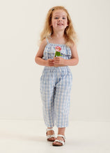 Load image into Gallery viewer, KIDS RUFFLE CROP TOP + WIDE LEG PANT SET
