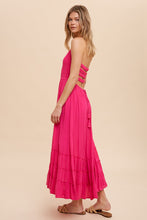 Load image into Gallery viewer, LUNA LATTICE BACK MAXI DRESS
