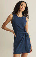 Load image into Gallery viewer, MATTIE JERSEY DENIM MINI DRESS // Z SUPPLY
