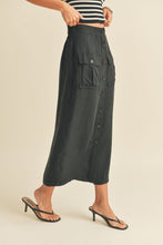 Load image into Gallery viewer, CARGO MIDI SKIRT
