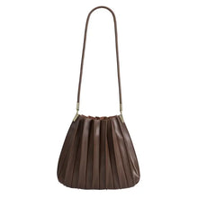 Load image into Gallery viewer, MELIE BIANCO / CARRIE PLEATED VEGAN BAG
