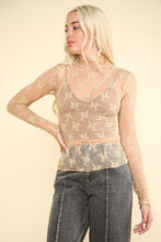 Load image into Gallery viewer, SHEER LACE TOP // 2 COLORS
