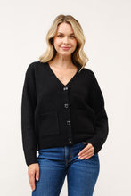 Load image into Gallery viewer, BUTTON UP CARDIGAN (2 COLORS)
