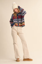Load image into Gallery viewer, FAIR ISLE CARDI SWEATER

