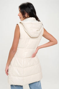 IVORY CLOUD PUFFER VEST