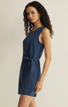 Load image into Gallery viewer, MATTIE JERSEY DENIM MINI DRESS // Z SUPPLY
