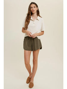 BEST SELLING RELAXED CROP POLO