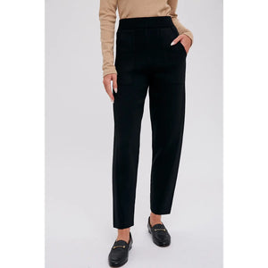 KNIT TROUSER PANTS