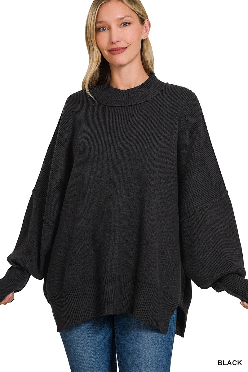 MAEVE OVERSIZE SWEATER // 2 COLORS