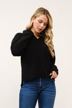 Load image into Gallery viewer, COLLARED SWEATER // 2 COLORS
