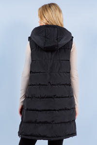 CHARLI LONGLINE PUFFER VEST