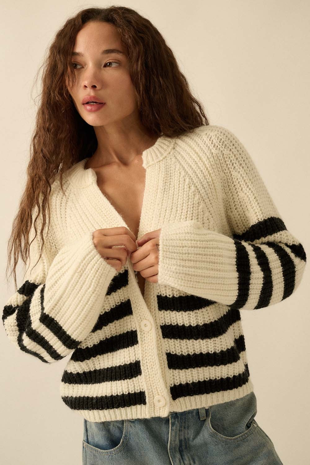BLAIR KNIT CARDIGAN SWEATER