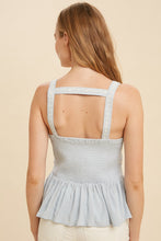Load image into Gallery viewer, ELENA EMBROIDERED TANK
