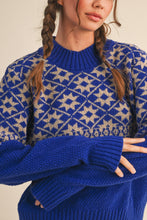 Load image into Gallery viewer, ROWYN MOCK NECK PULLOVER SWEATER
