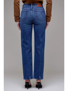 VINTAGE WASH STRETCH MID RISE CLASSIC STRAIGHT