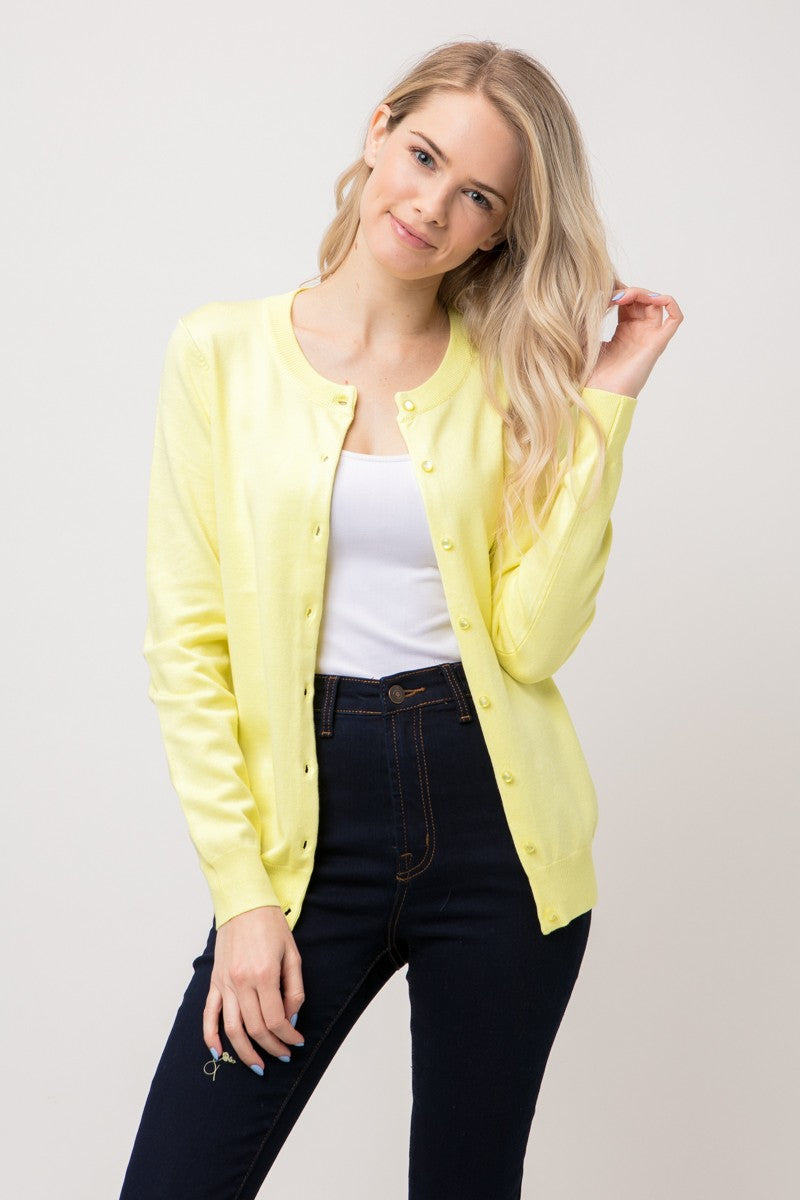 CHARLOTTE BUTTON UP CARDIGAN
