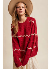 Load image into Gallery viewer, POINTELLE KNIT SWEATER
