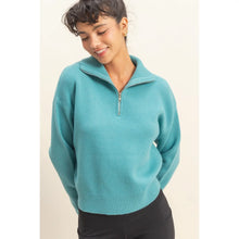 Load image into Gallery viewer, HALF ZIP SWEATER
