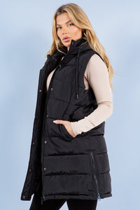 CHARLI LONGLINE PUFFER VEST