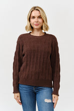 Load image into Gallery viewer, IRIS CREW NECK SWEATER
