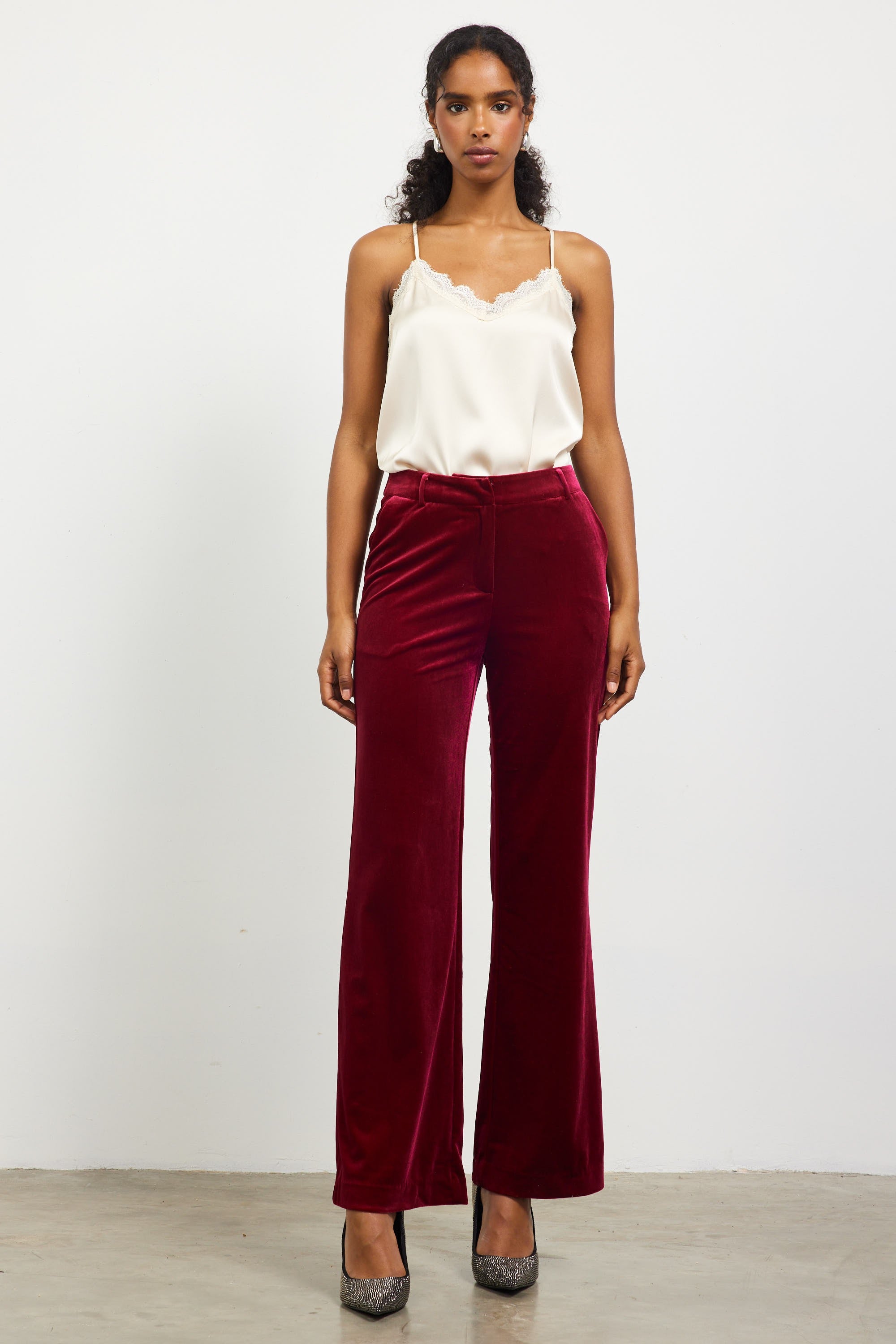 VELVET WIDE LEG // FINAL SALE – O.M.GIGI
