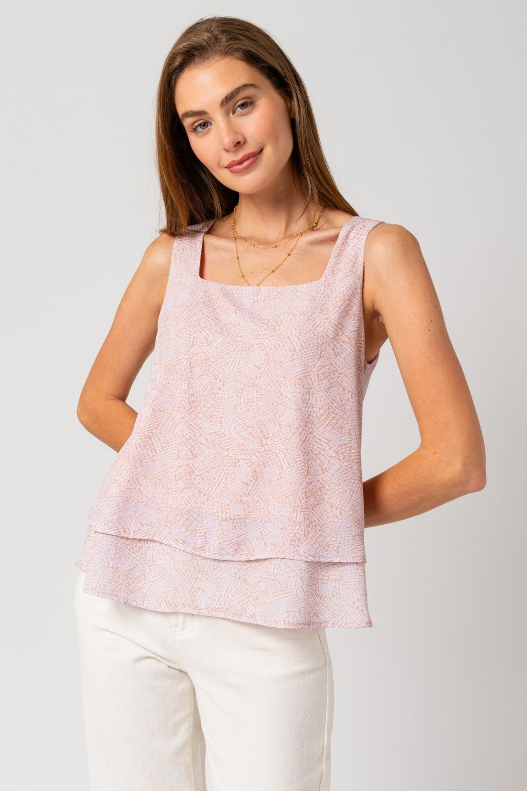 CHARLOTTE TIERED TOP